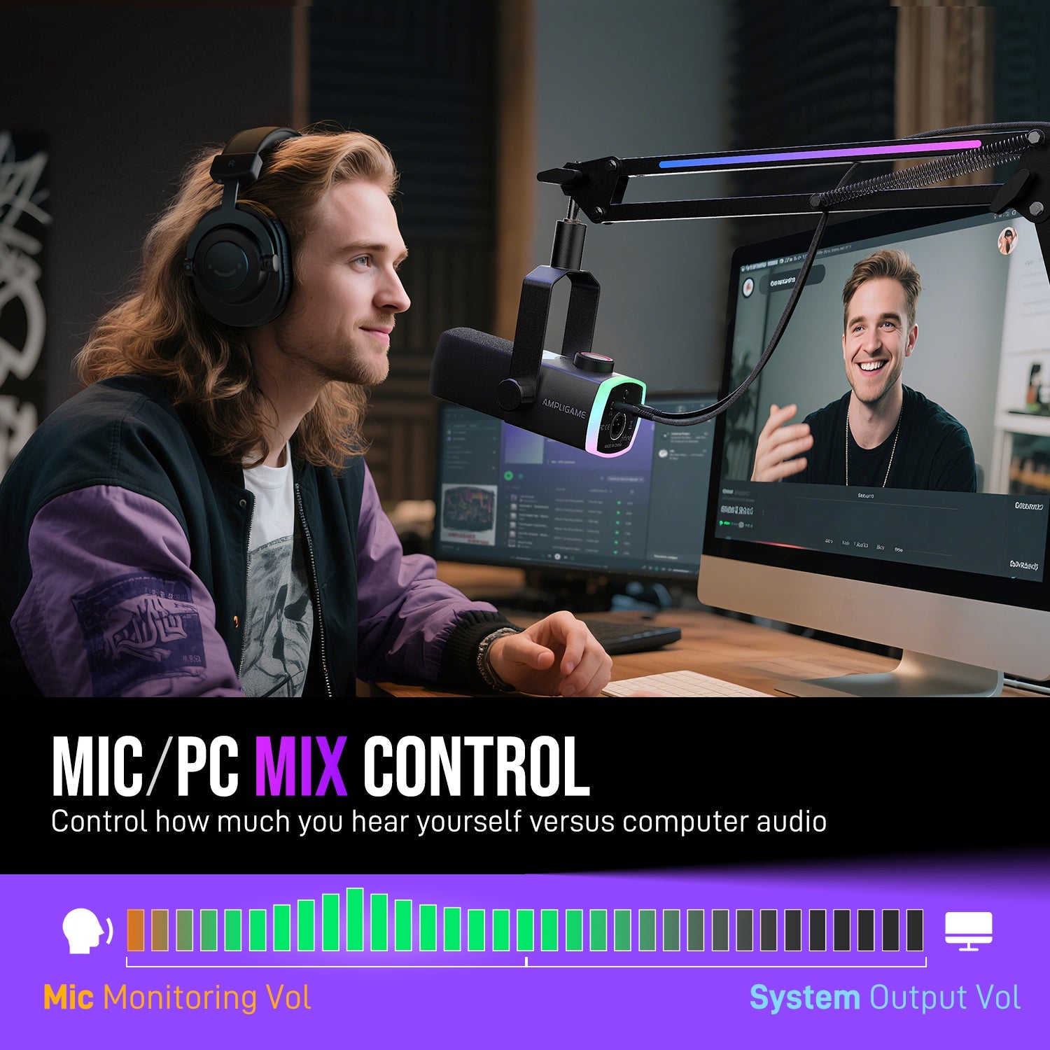 FIFINE Microphone for streaming and podcasts