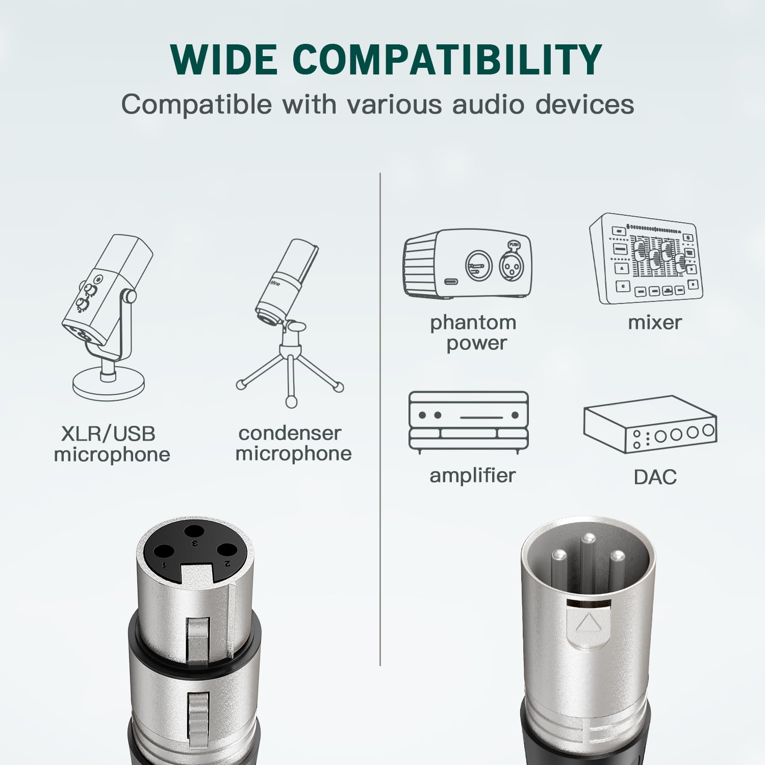 FIFINE Audio Mixer with intuitive controls