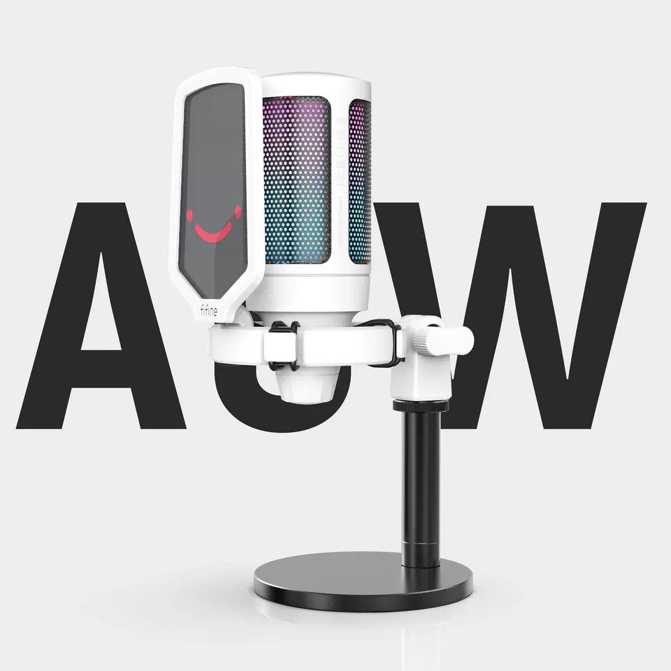 FIFINE A6V USB Microphone for PC and gaming