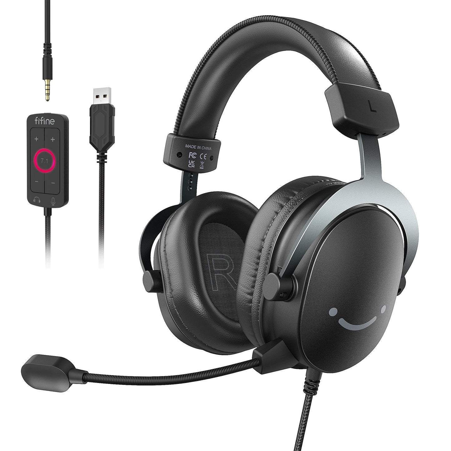 FIFINE H9 USB headset with mic