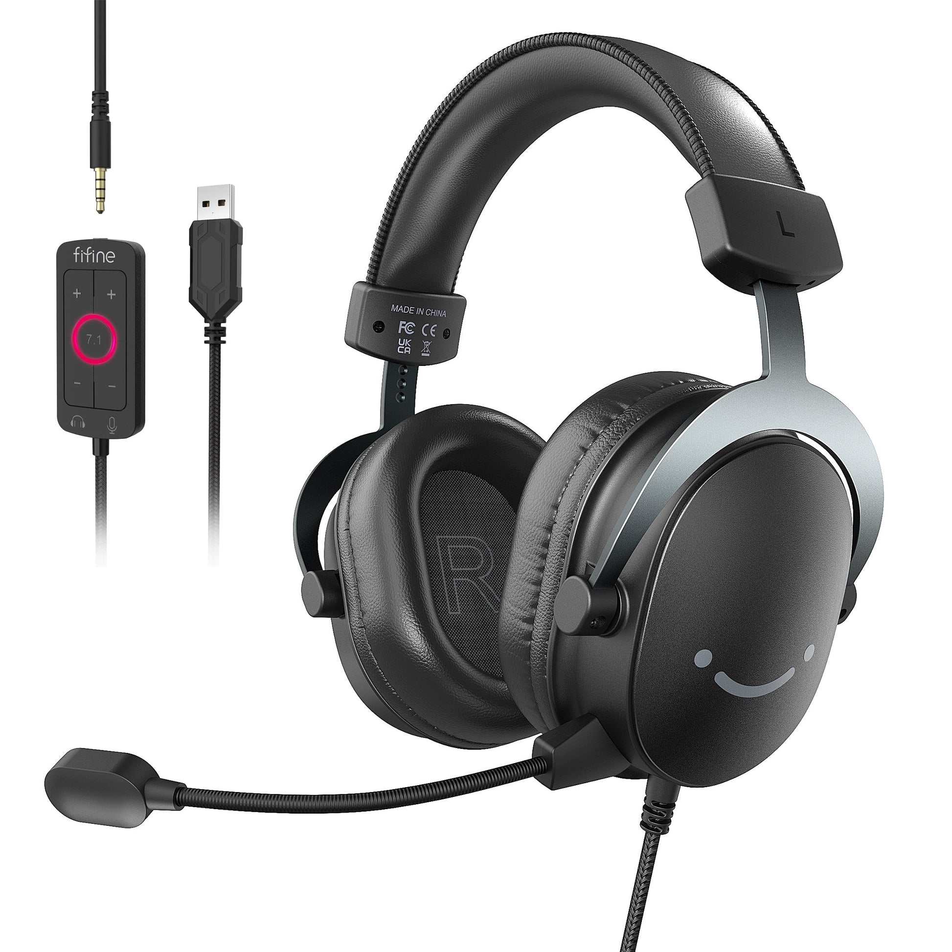 FIFINE H9 USB headset with mic