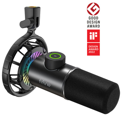 FIFINE K658 USB Microphone for streaming and podcasts