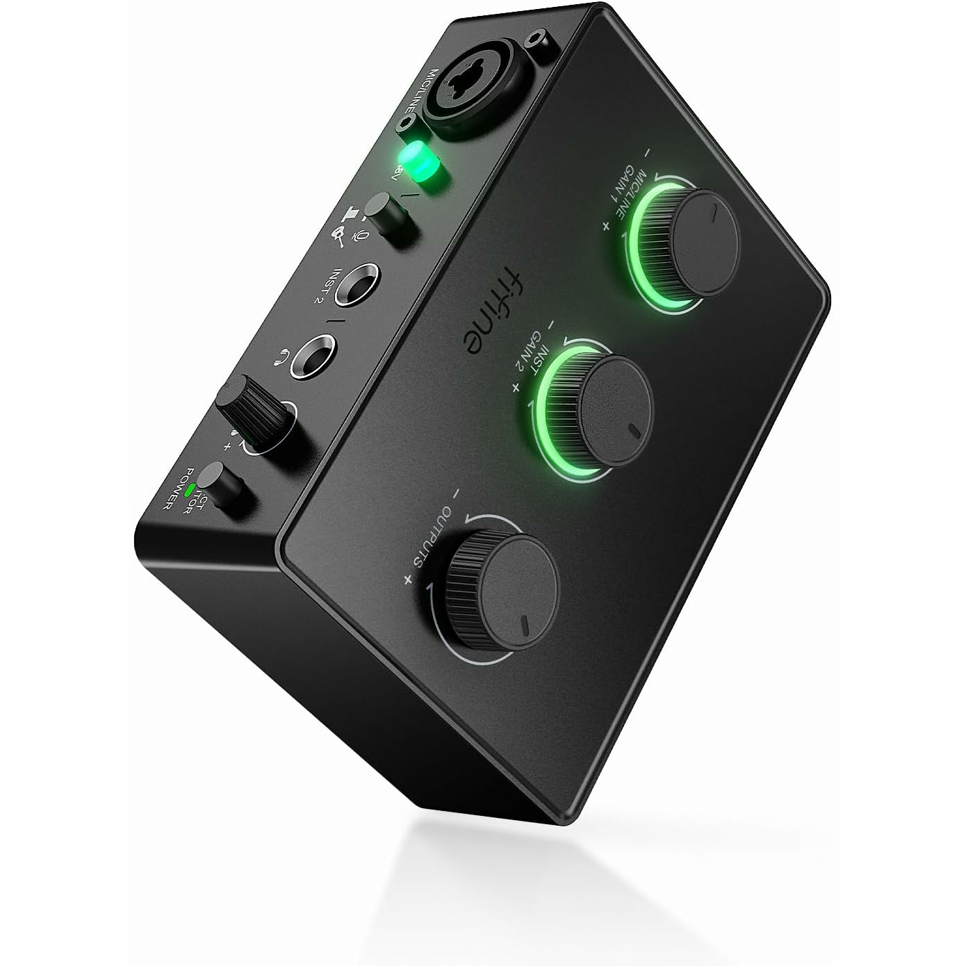 FIFINE SC1 USB Audio Interface compact audio mixer