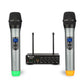 FIFINE K036 wireless dual handheld microphone system with receiver