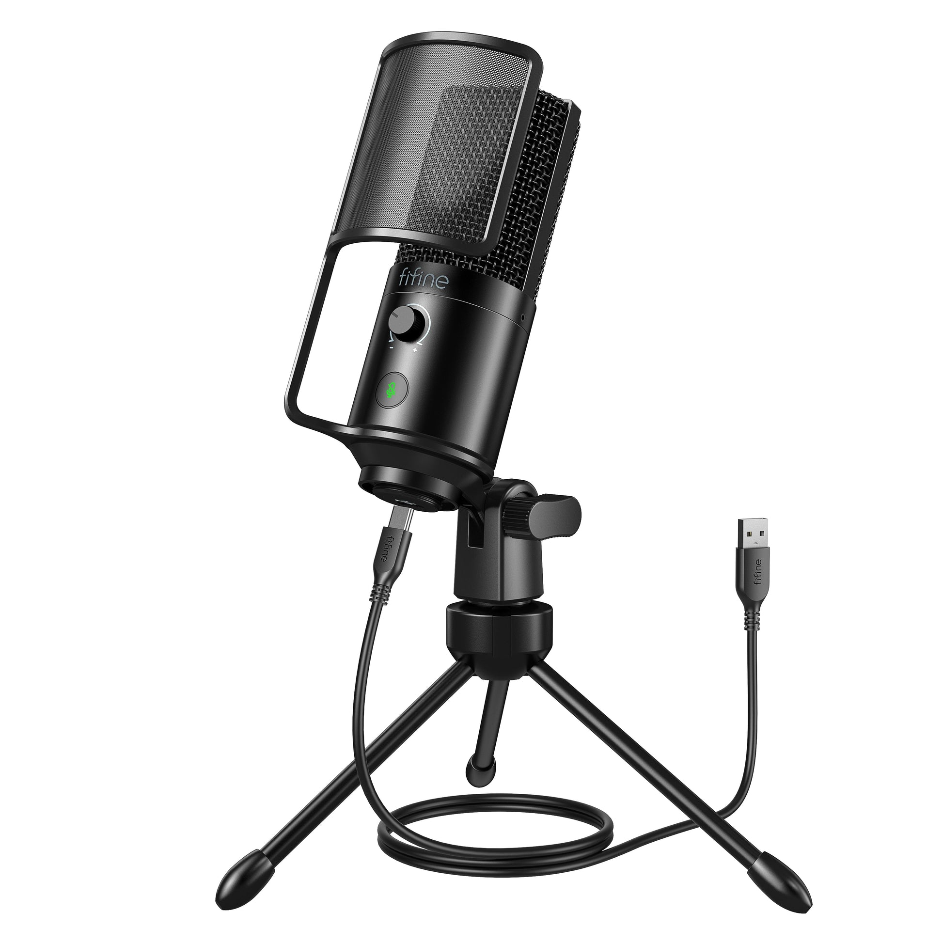 FIFINE K669 USB Microphone for PC and Mac