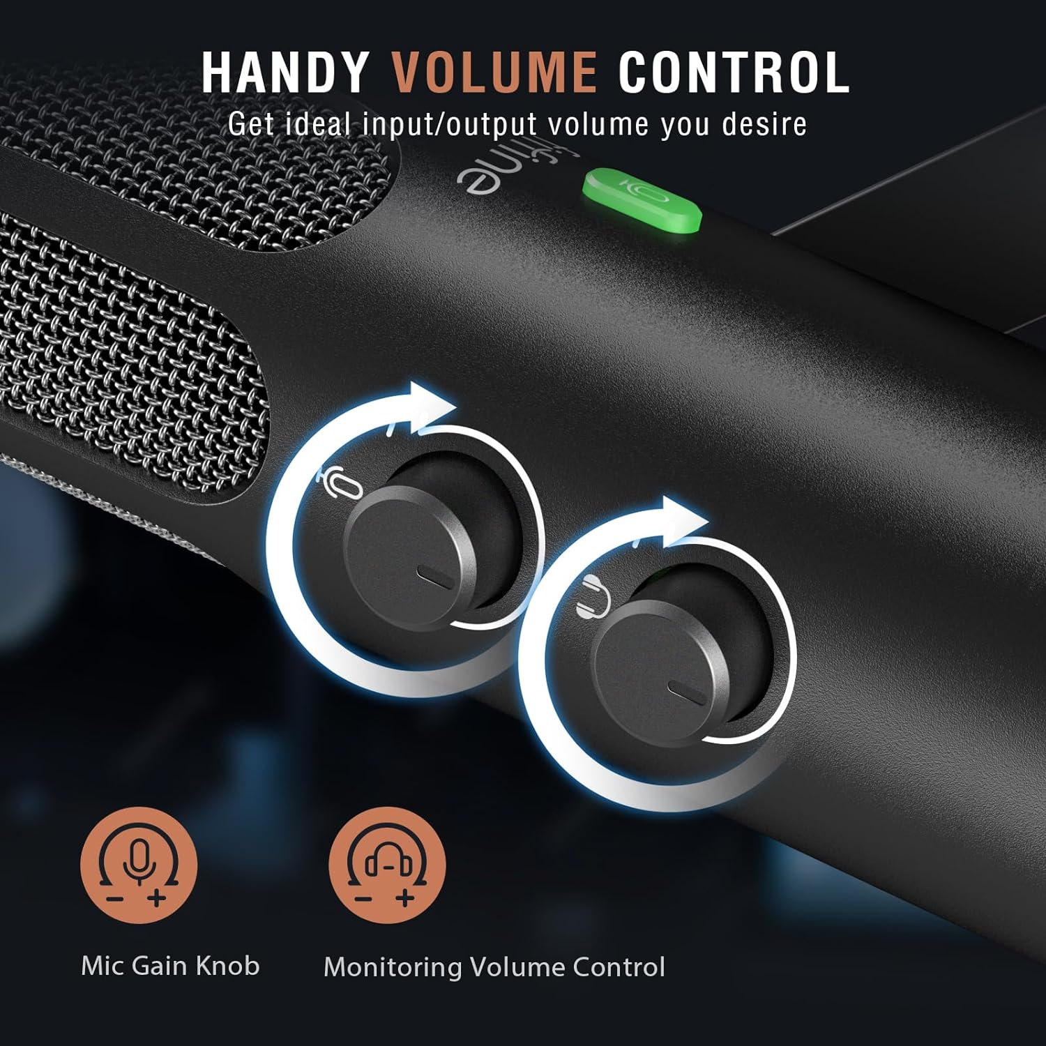 FIFINE XLR microphone for studio, podcast and streaming