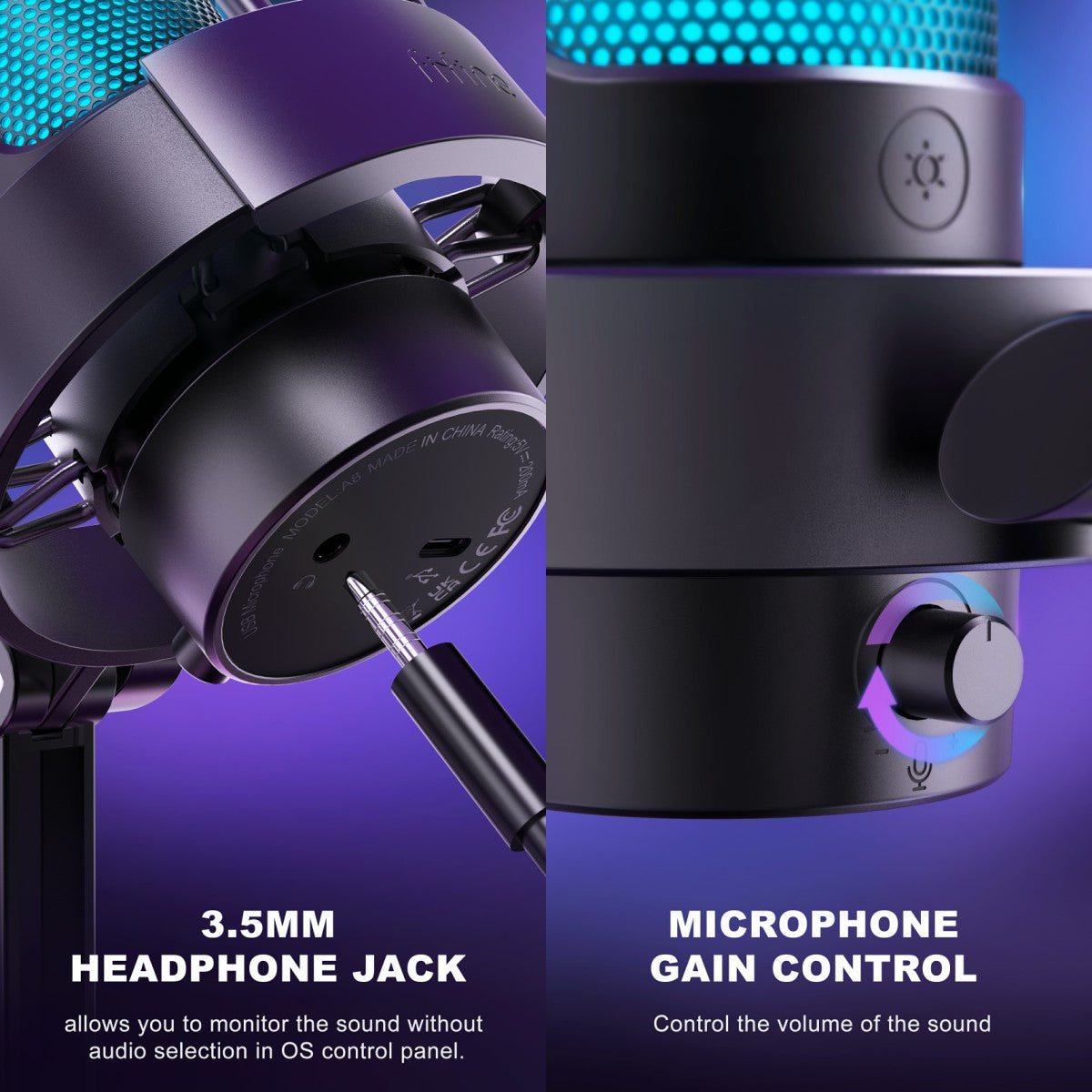 FIFINE A8 USB Microphone