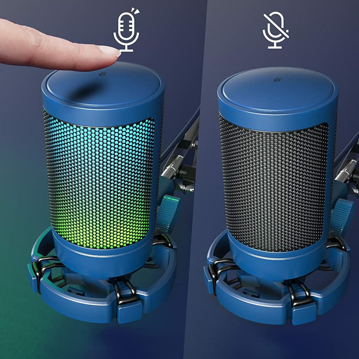 FIFINE A6V USB Microphone for PC and gaming