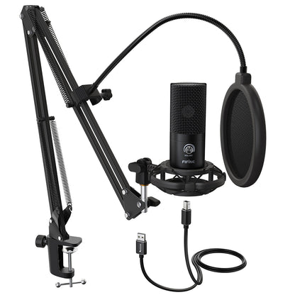 FIFINE T669 USB Microphone with stand