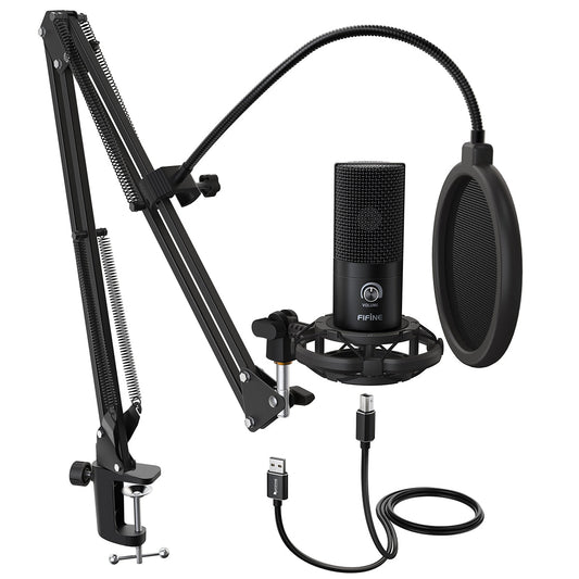 FIFINE T669 USB Microphone with stand