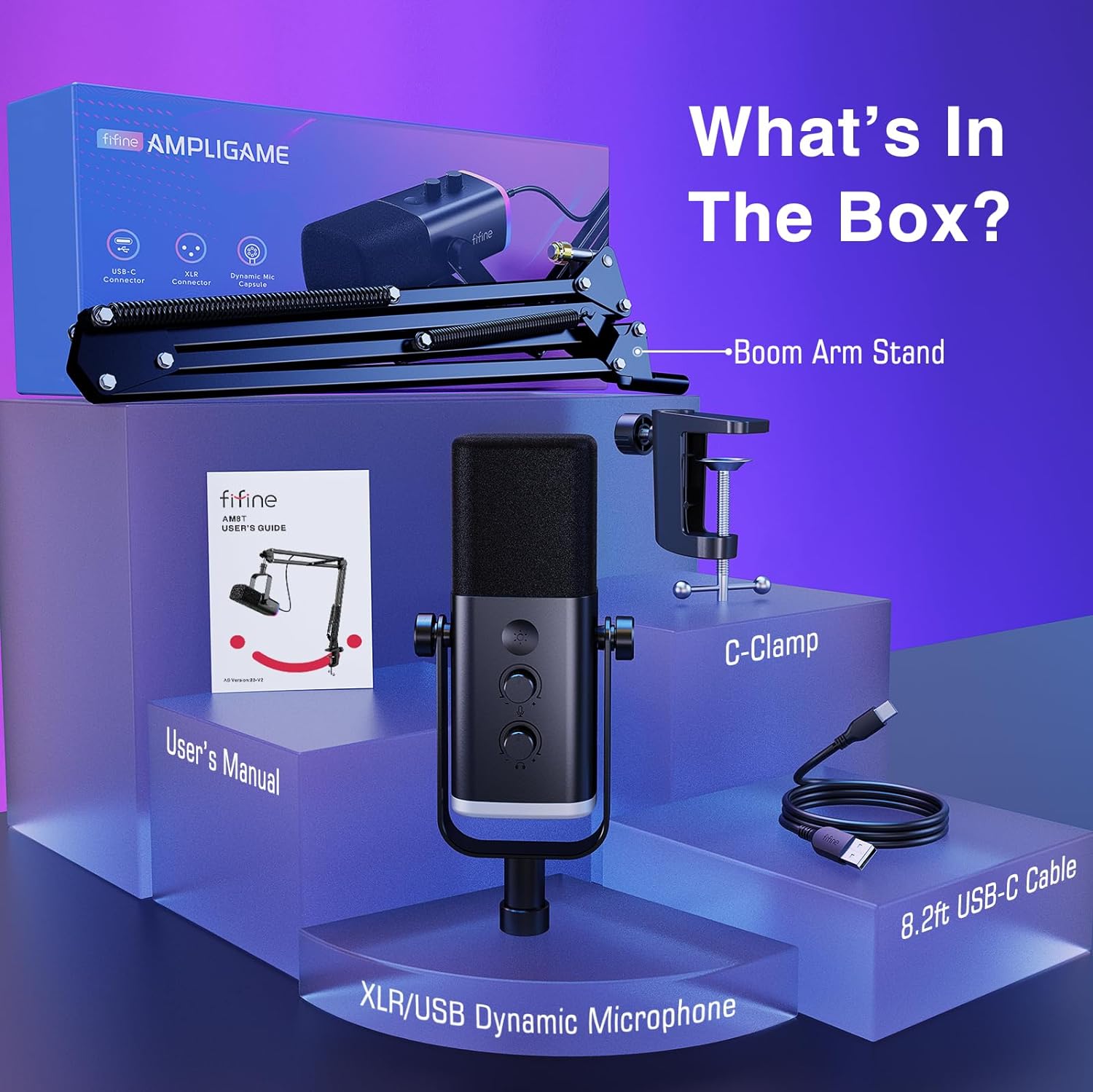 FIFINE AM8 XLR microphone