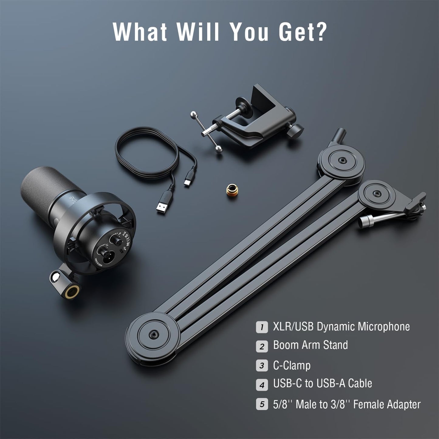 FIFINE K688 XLR Microphone for podcasting