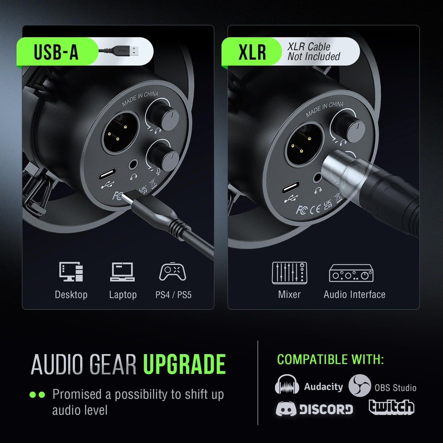 FIFINE K688 XLR Microphone for podcasting