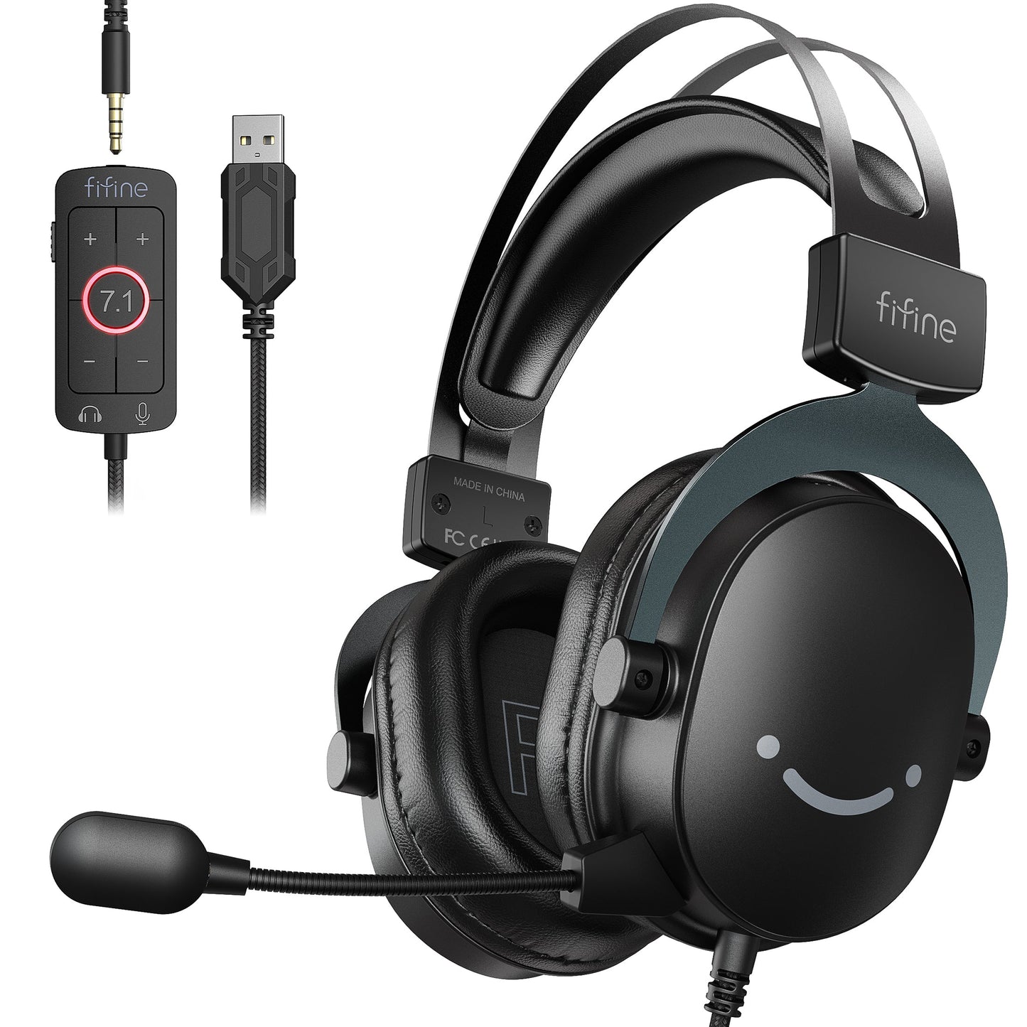 FIFINE H9 USB headset with mic